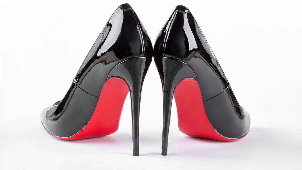 Louboutin red soles trademark